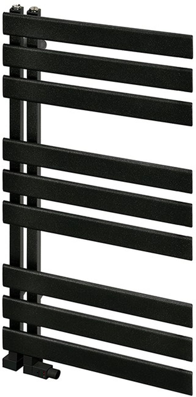 LaVita Flank radiador de baño toallero 75x50 cm negro 5904194693169