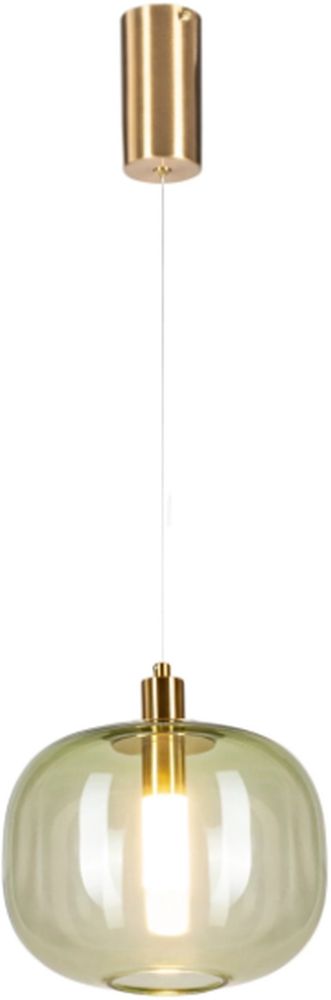 Altavola Design Polar lámpara colgante 1x6 W verde-oro LA019/P_green