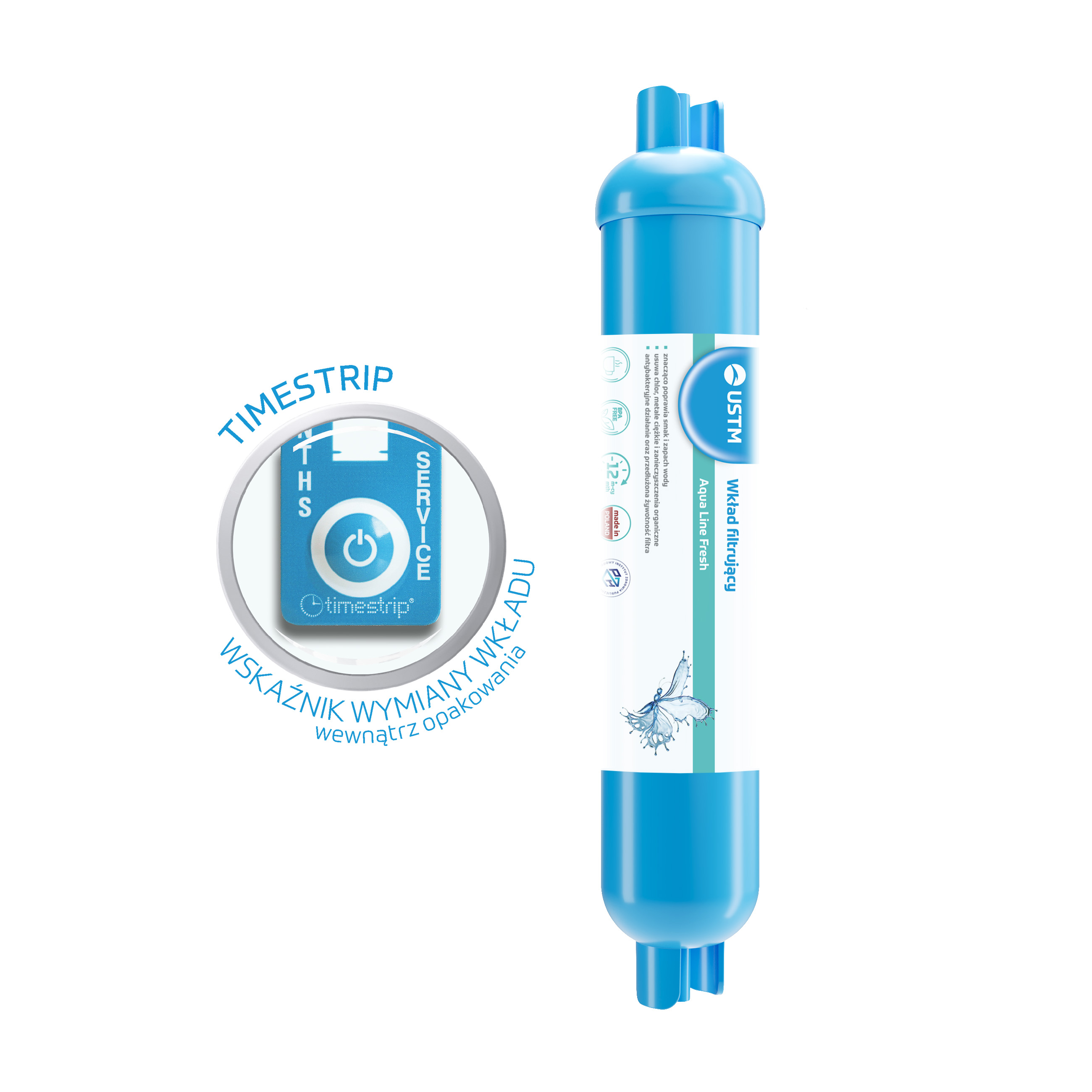 USTM Aqua Line cartucho con filtro L-AQUALINE FRESH