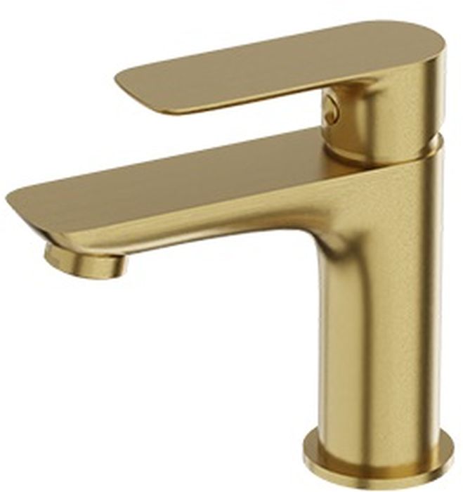 LaVita Spark grifo para lavabo de pie oro 5900378341154