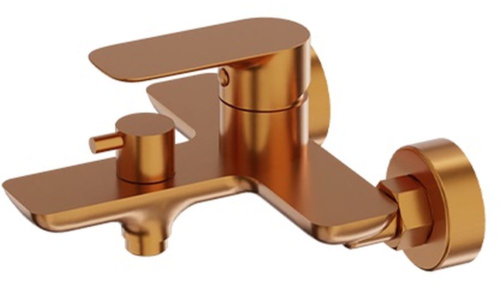 LaVita Spark grifo de bañera y ducha a pared cobre 5900378341802