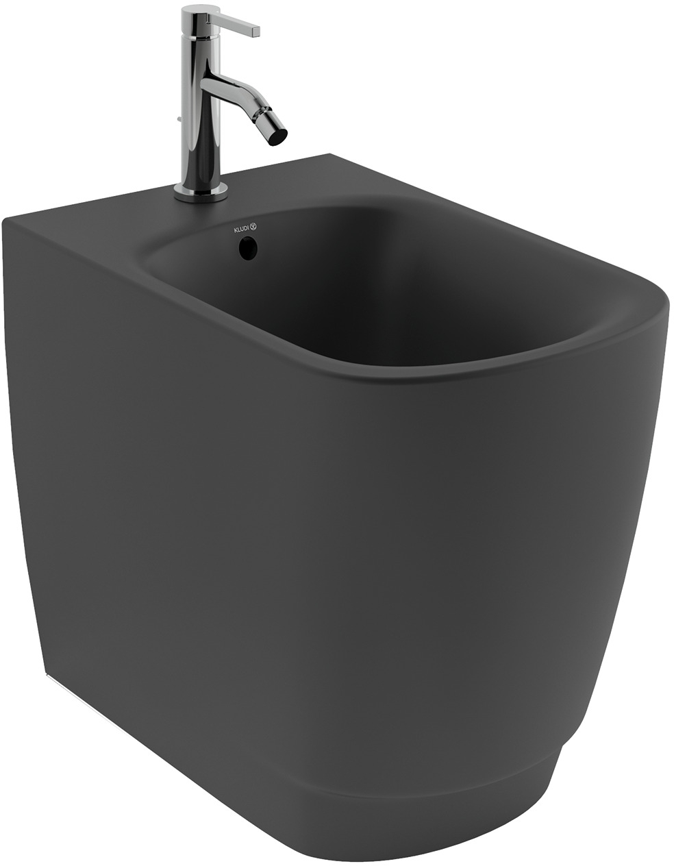 Kludi Resa S bidé de pie negro 27BIB0139