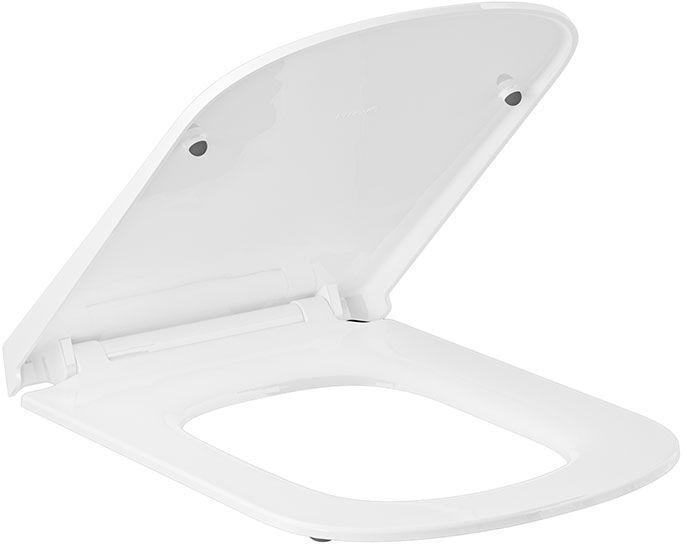 Kludi Resa S tapa de inodoro de cierre suave blanco 27WCS43