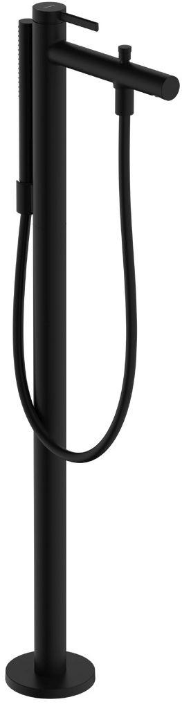 Hansgrohe Zesis S grifo de bañera y ducha en suelo negro 74445670