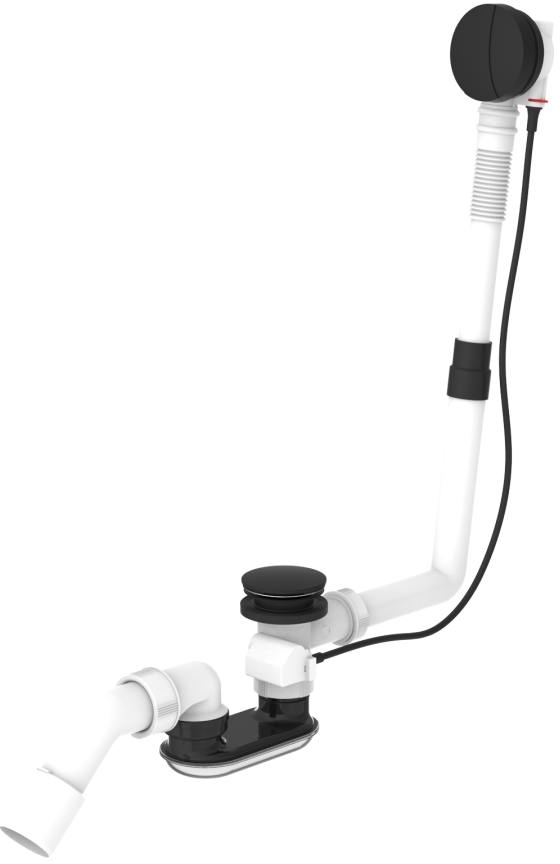 Laufen Palomba sifón para bañera negro H2951424500001