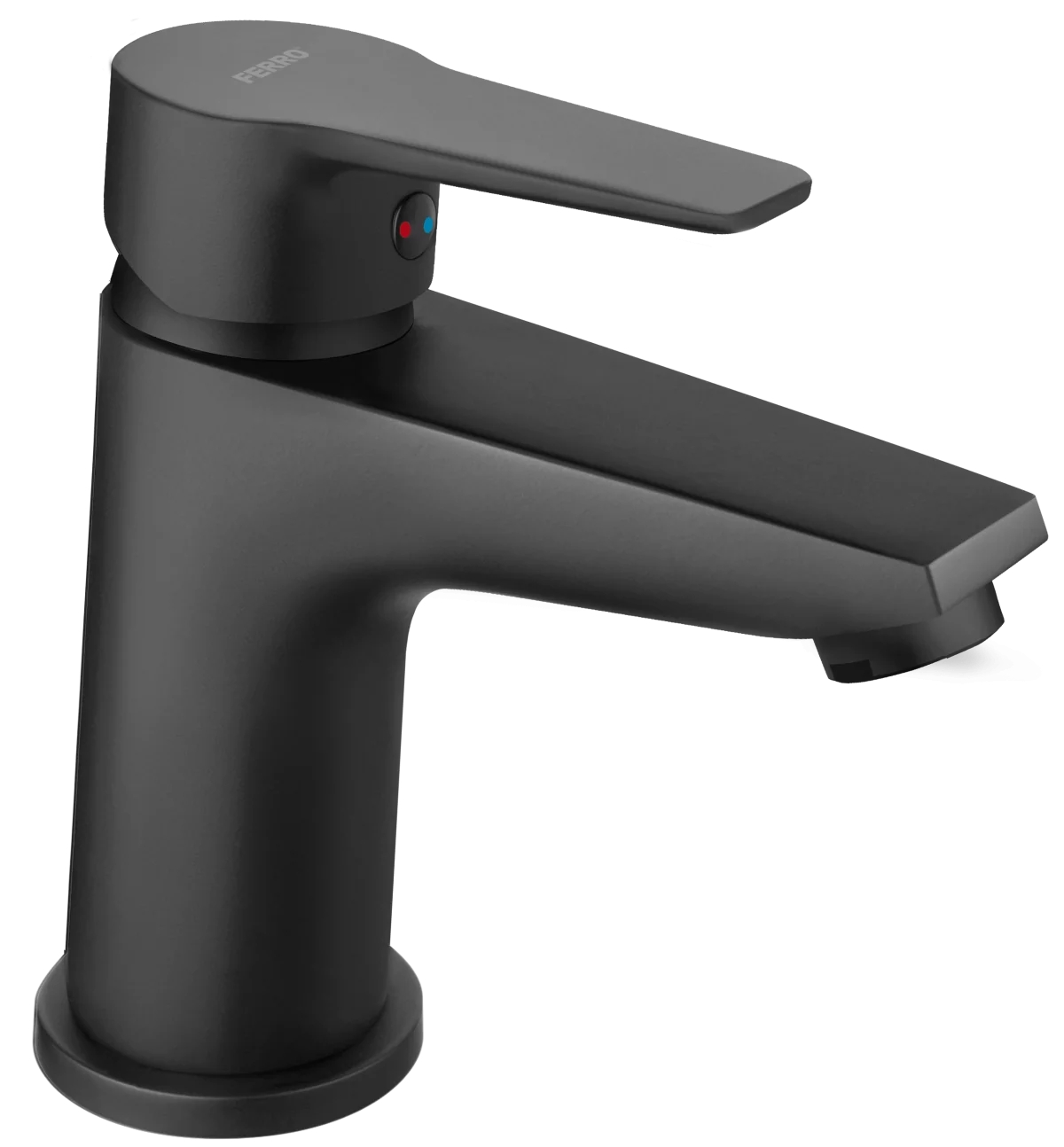 Ferro Ritto grifo para lavabo de pie negro BTR2BL
