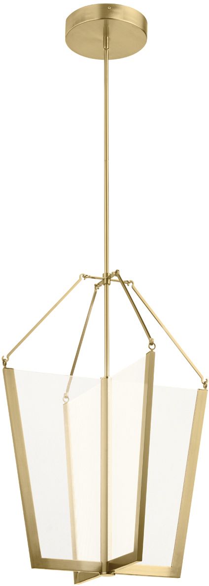 Quintiesse Calters lámpara colgante 1x72.3 W oro QN-CALTERS-P-L-CG