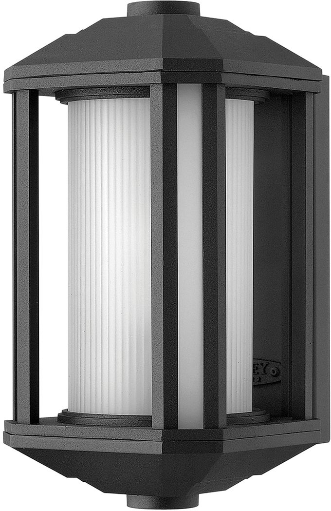 Quintiesse Castelle lámpara de pared para exteriores 1x60 W blanco-negro QN-CASTELLE-S-BLK