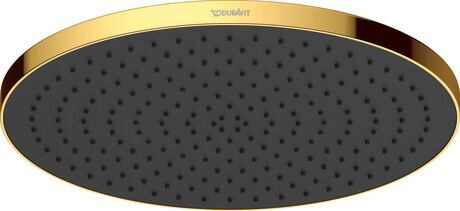 Duravit MinusFlow ducha con efecto lluvia 23x23 cm circular || UV0662017034