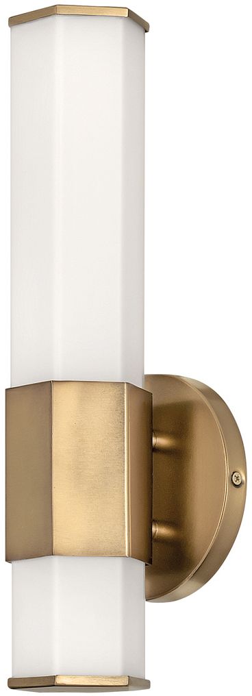 Quintiesse Facet lámpara de pared 1x12 W latón-ópalo QN-FACET-LED1-HB-BATH