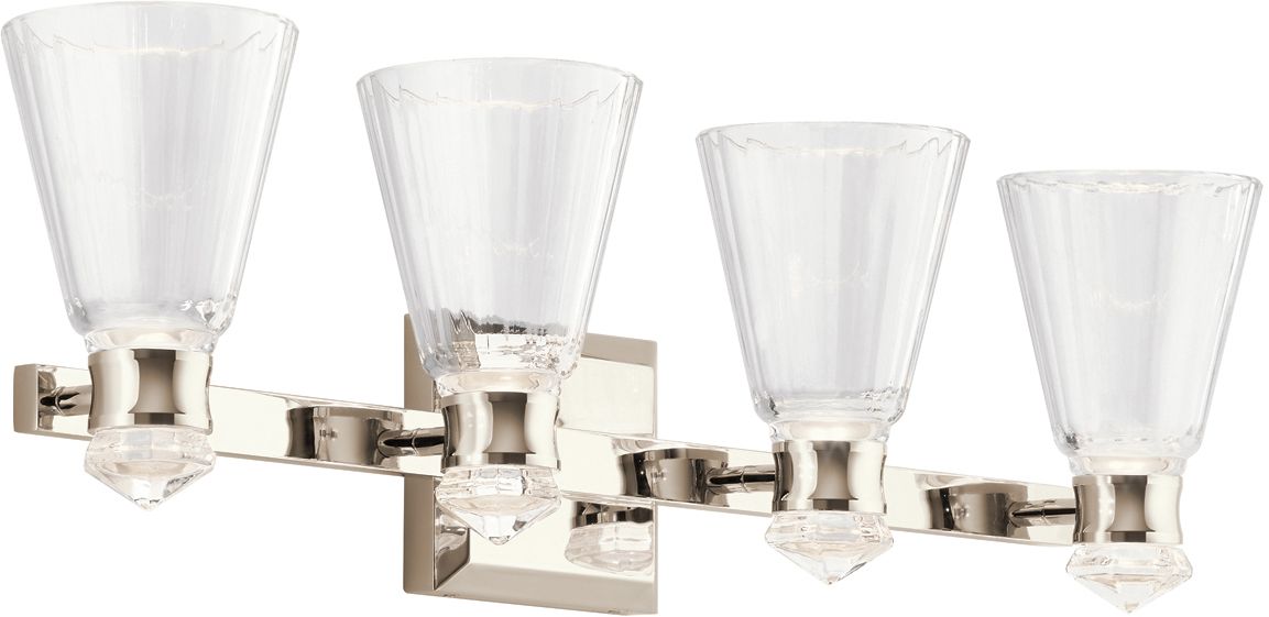 Quintiesse Kayva lámpara de pared x22 W níquel QN-KAYVA4-PN