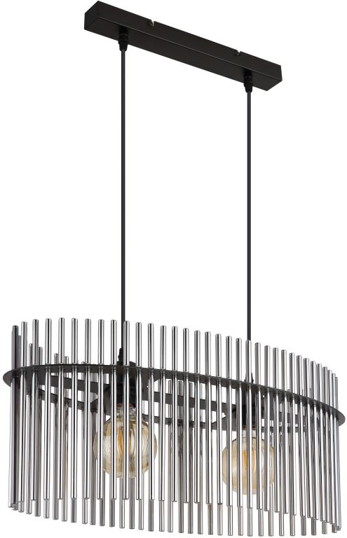Globo Lighting Gorley lámpara colgante 2x60 W negro 15698H3