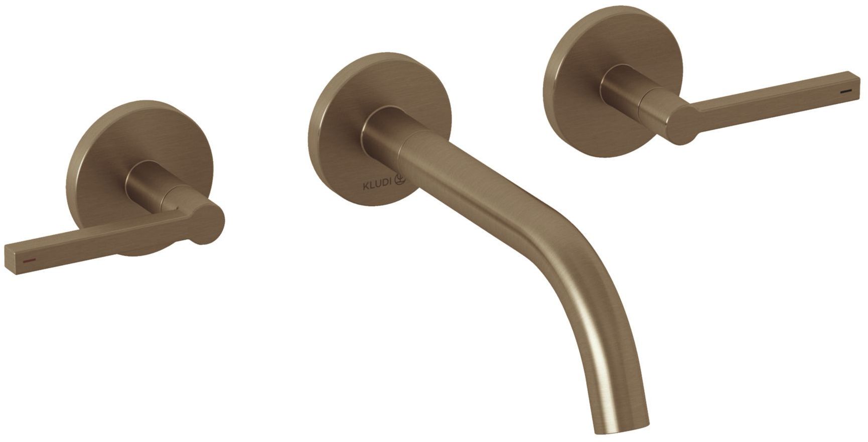 Kludi Nova Fonte Puristic grifo para lavabo empotrado latón/bronce antiguo 20144N115