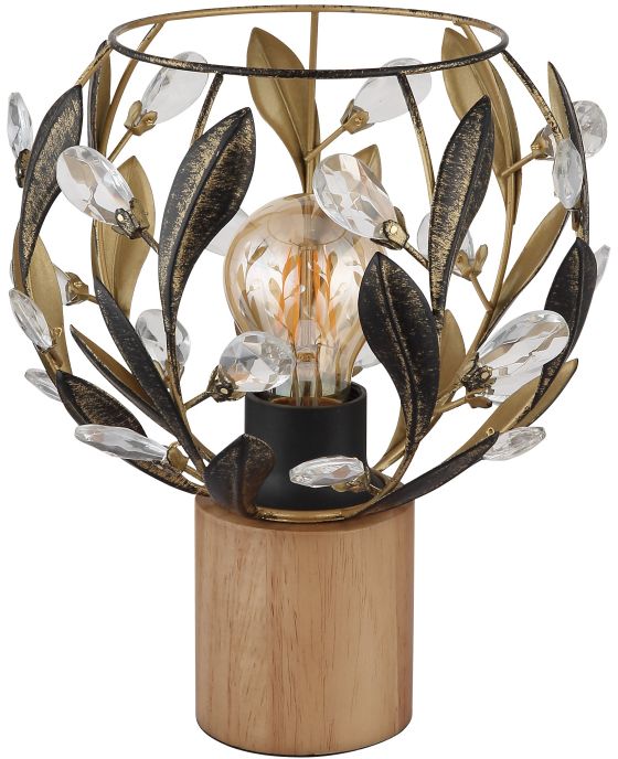 Globo Lighting Mika lámpara de sobremesa 1x40 W oro 15759T