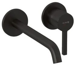 Kludi Nova Fonte Pura grifo para lavabo empotrado negro 20245N215