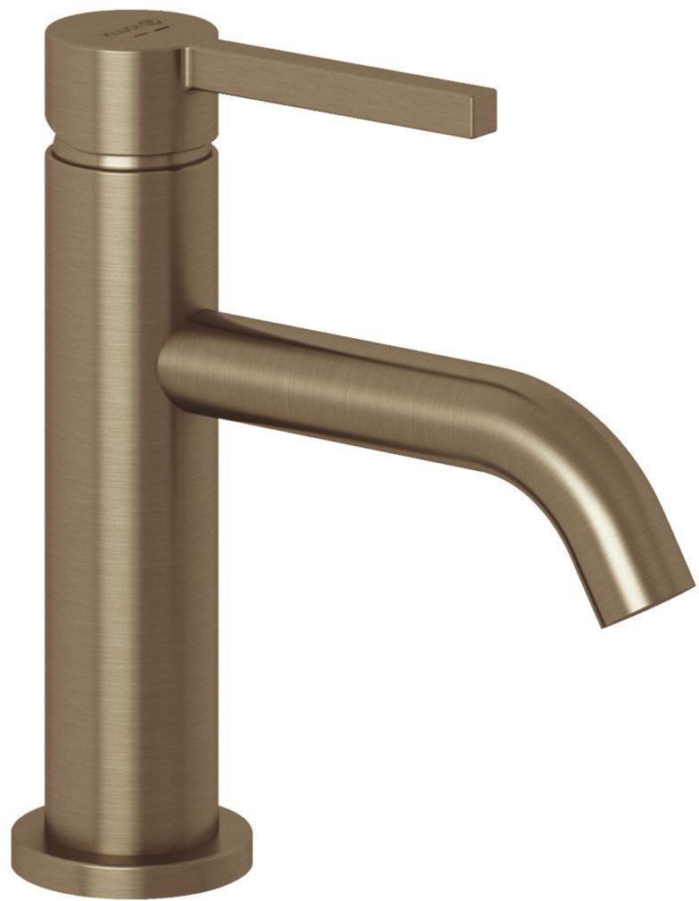 Kludi Nova Fonte Pura grifo para lavabo de pie latón/bronce antiguo 20288N115