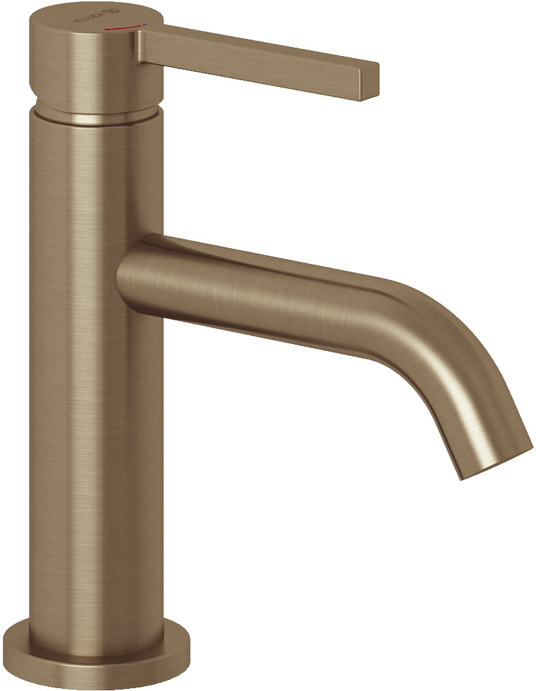 Kludi Nova Fonte Pura grifo para lavabo de pie latón/bronce antiguo 20289N115