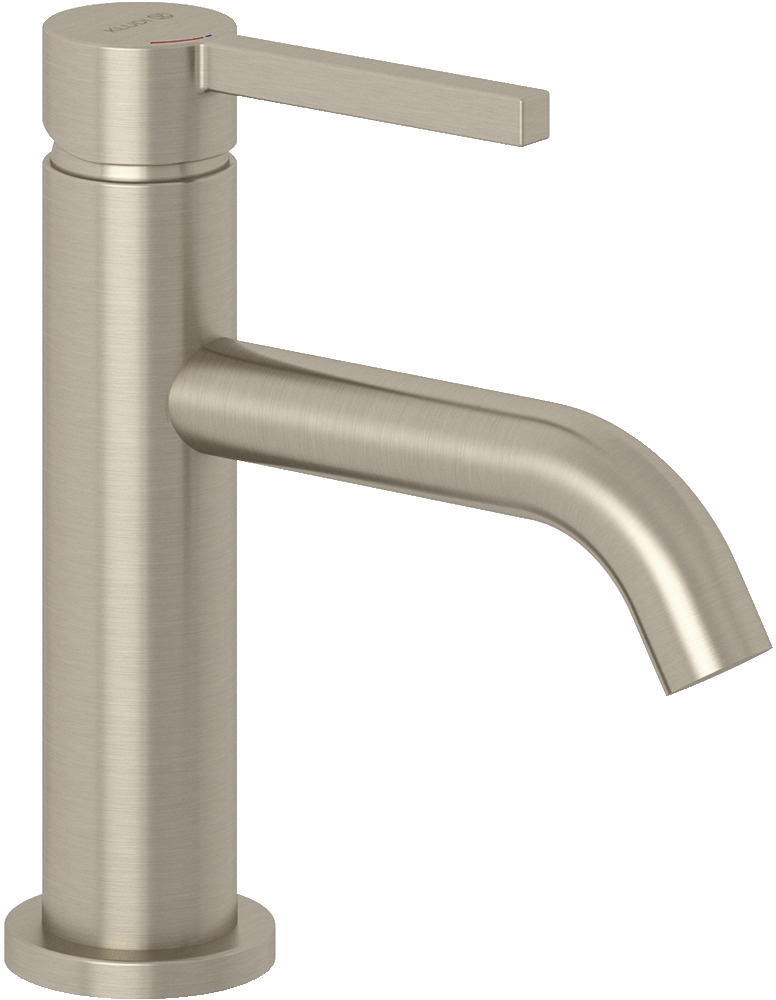 Kludi Nova Fonte Pura grifo para lavabo de pie níquel 20289N515