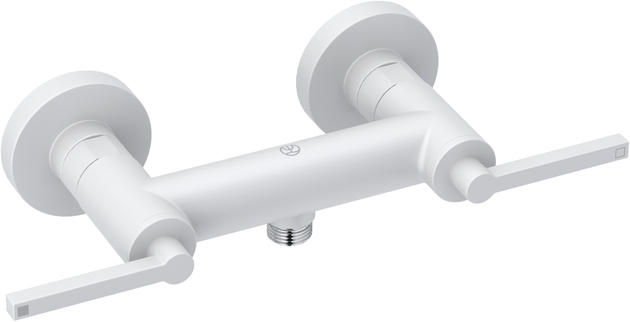 Kludi Nova Fonte Puristic grifo para ducha a pared blanco 207105315