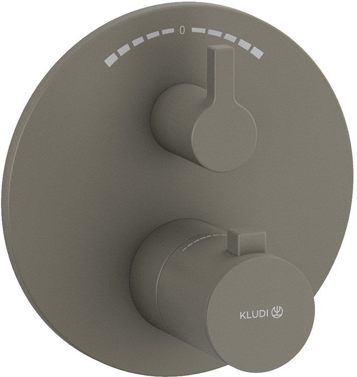 Kludi Nova Fonte Puristic grifo de bañera y ducha empotrado con termostato || 20810O115