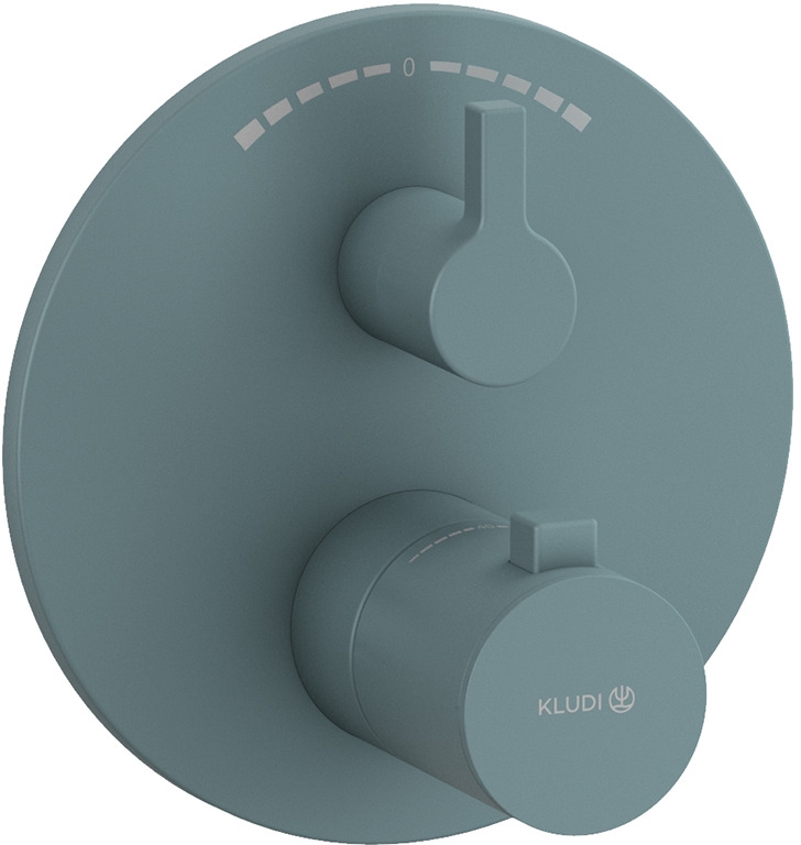 Kludi Nova Fonte Puristic grifo de bañera y ducha empotrado con termostato || 20810O315