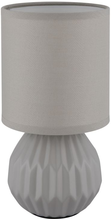 Globo Lighting Sylas lámpara de sobremesa 1x40 W gris 21730G