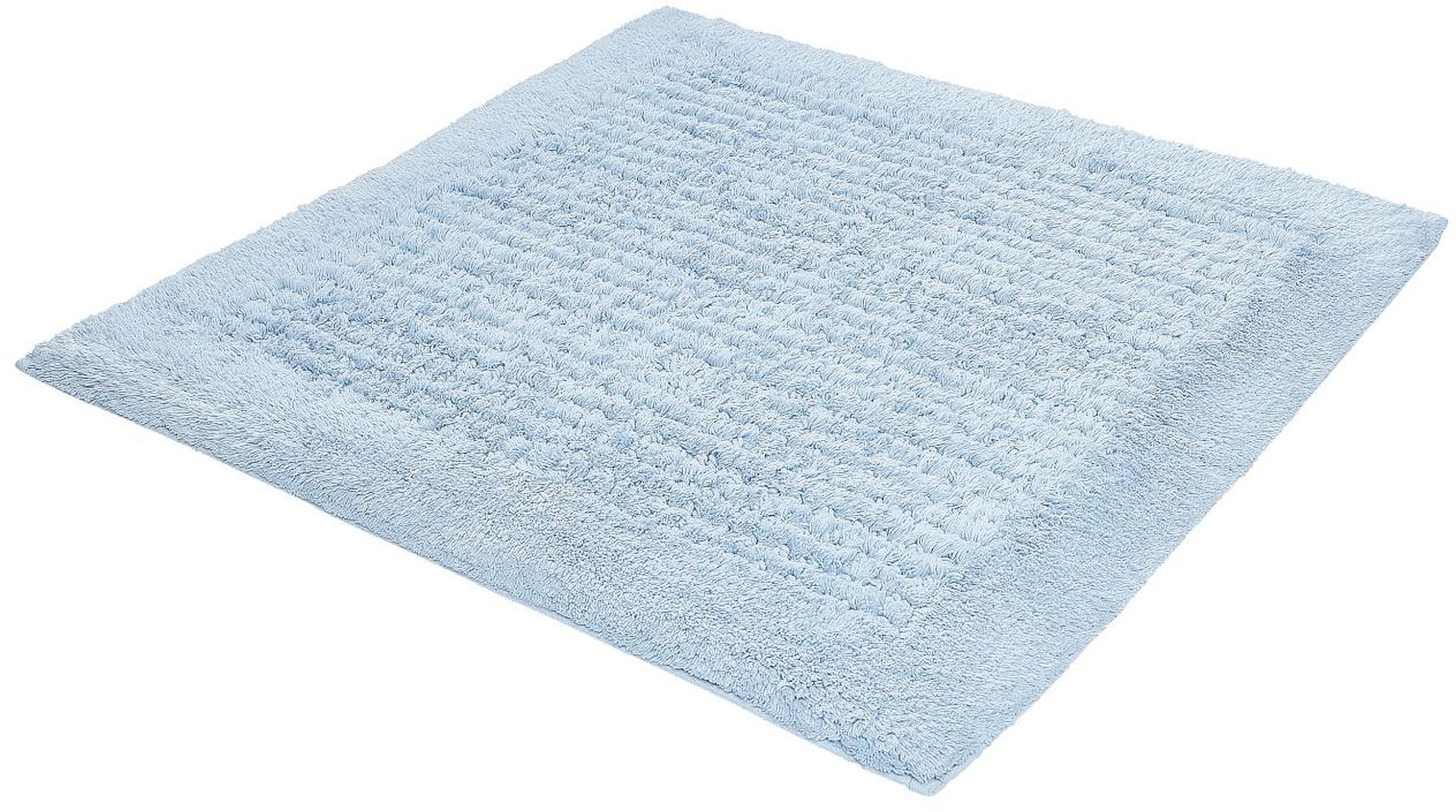 Kleine Wolke Net alfombrilla para baño 60x60 cm cuadrada azul 9171649135