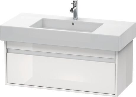 Duravit Ketho armario 100x45.5x41 cm suspendido, para lavabo blanco KT669102222