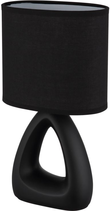 Globo Lighting Triangle lámpara de sobremesa 1x40 W negro 21731S