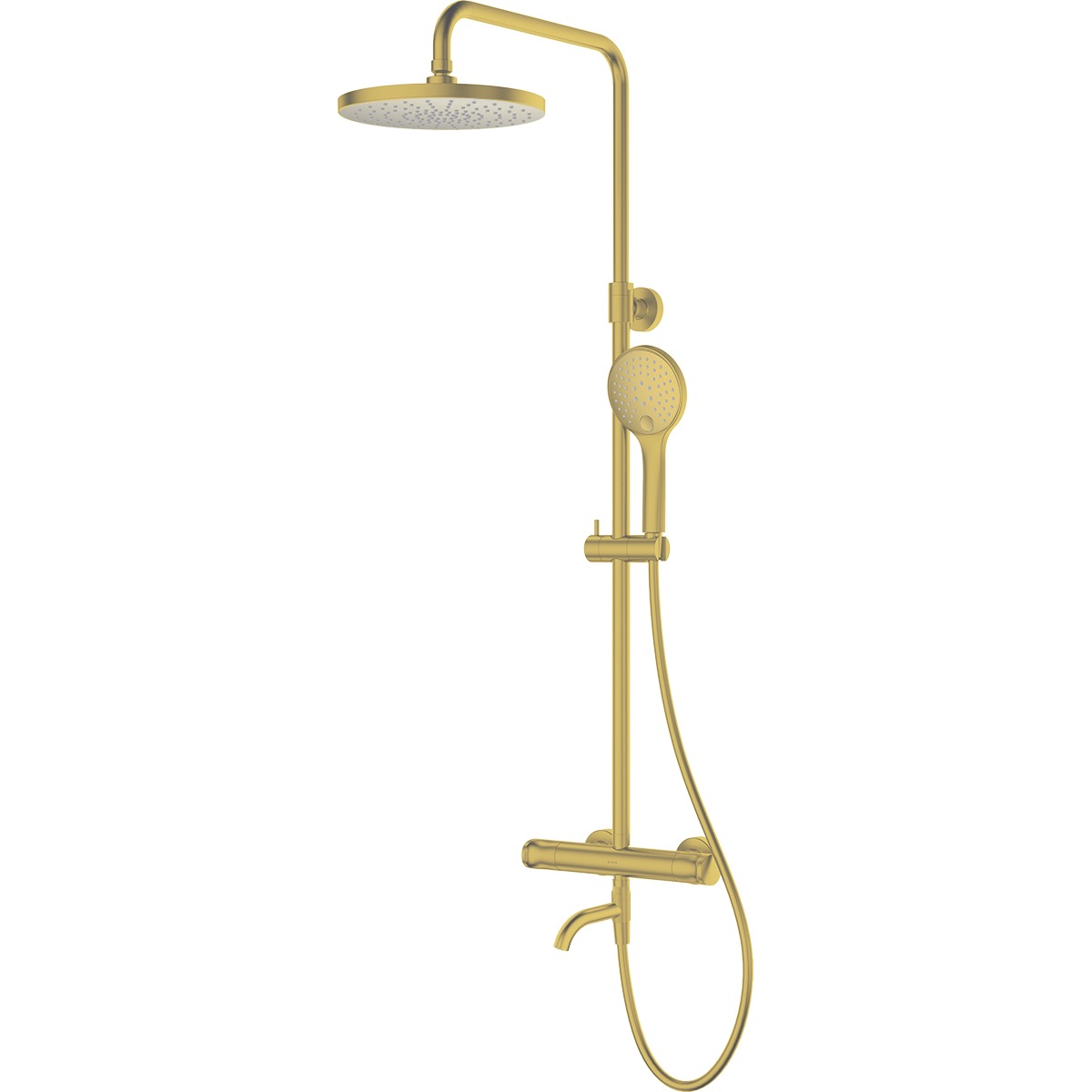 Conjunto conjunto de ducha Oltens Vatten 36505810, caño de grifo Oltens Numa 39106810