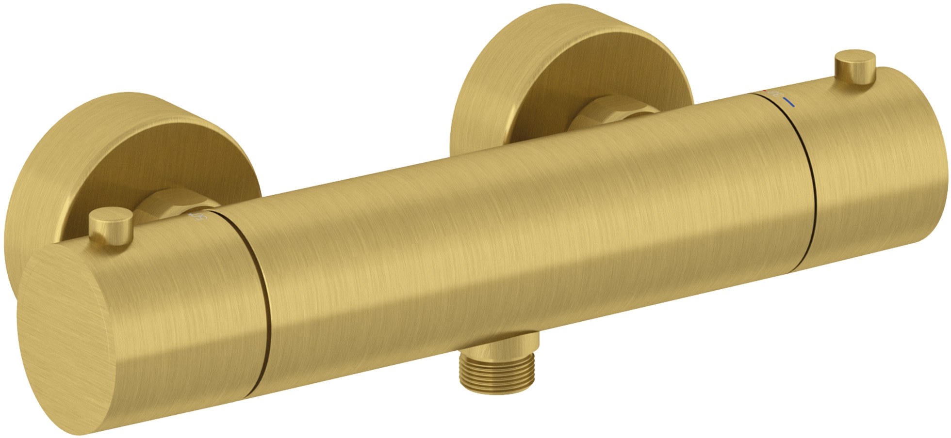 Kludi Objekta grifo para ducha a pared con termostato oro 35200N038