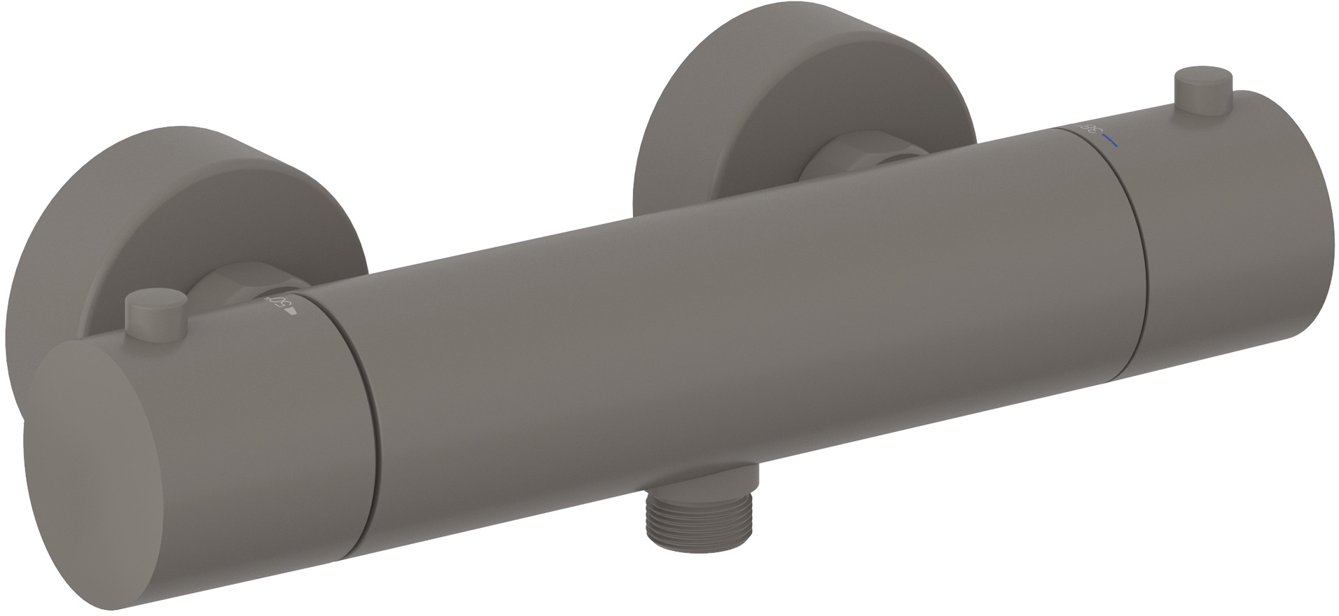 Kludi Objekta grifo para ducha a pared con termostato || 35200O138