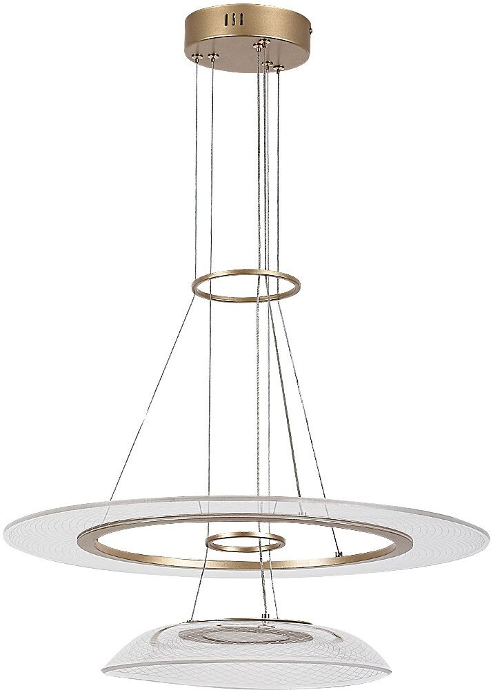 Rabalux Zofrael lámpara colgante 2x36 W oro 72412