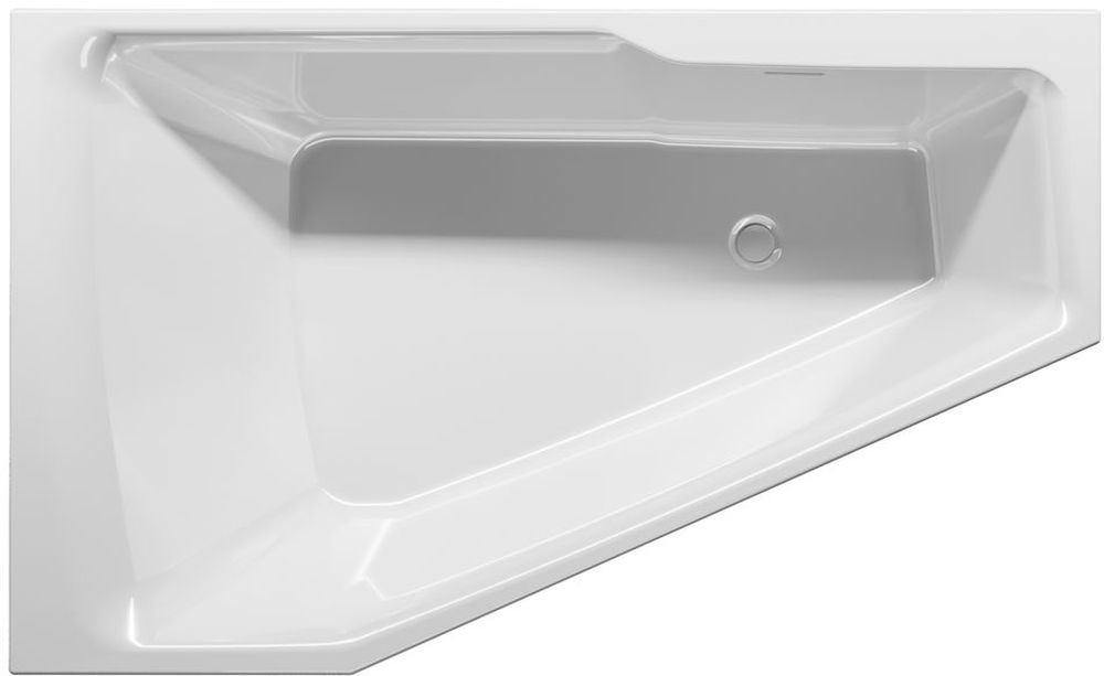 Riho Rethink Space bañera de esquina 180x110 cm izquierda blanco B116003005