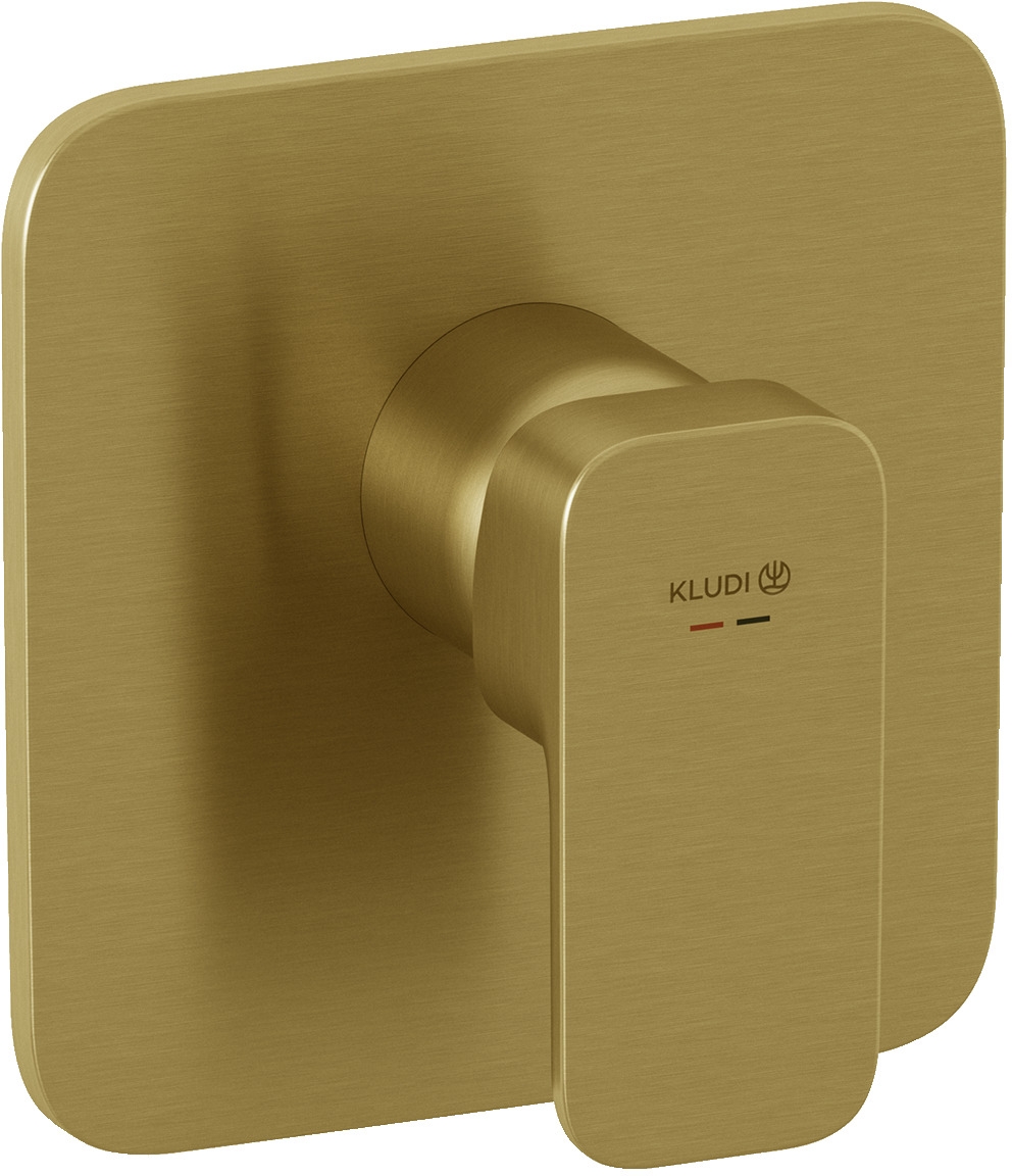 Kludi Renon grifo para ducha empotrado oro 42755N075