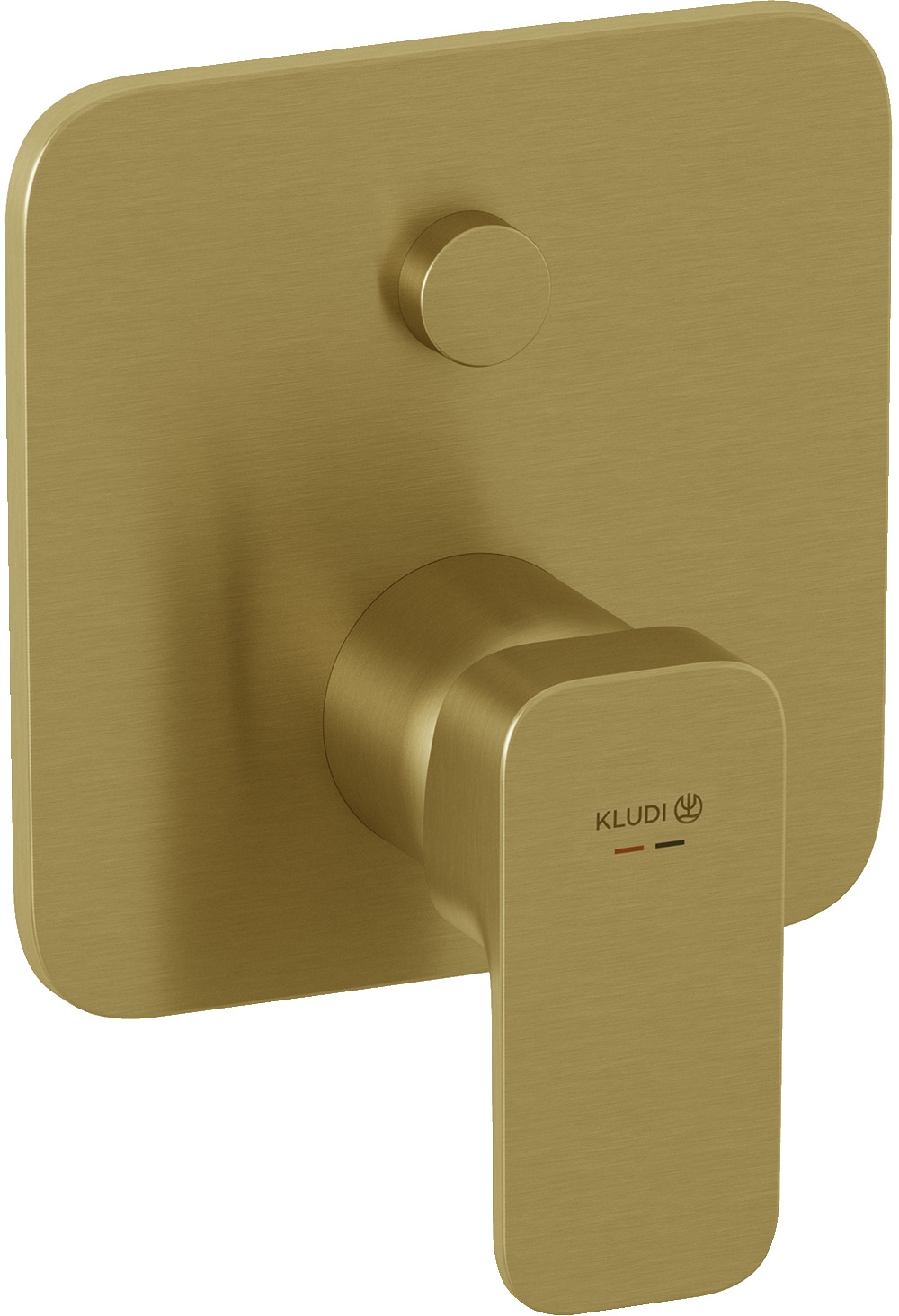 Kludi Renon grifo de bañera y ducha empotrado oro 42759N075