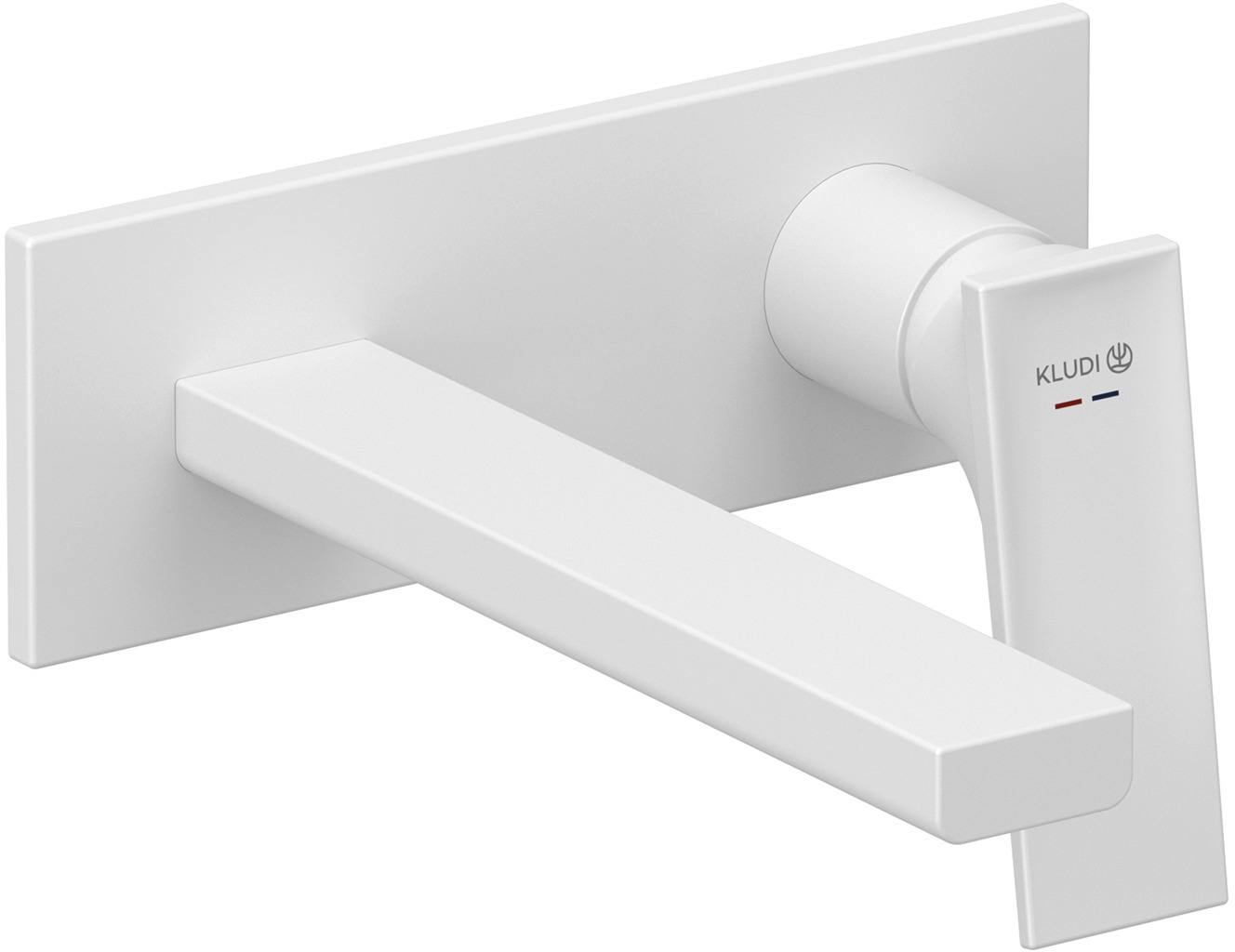 Kludi Decus grifo para lavabo empotrado blanco 542445375