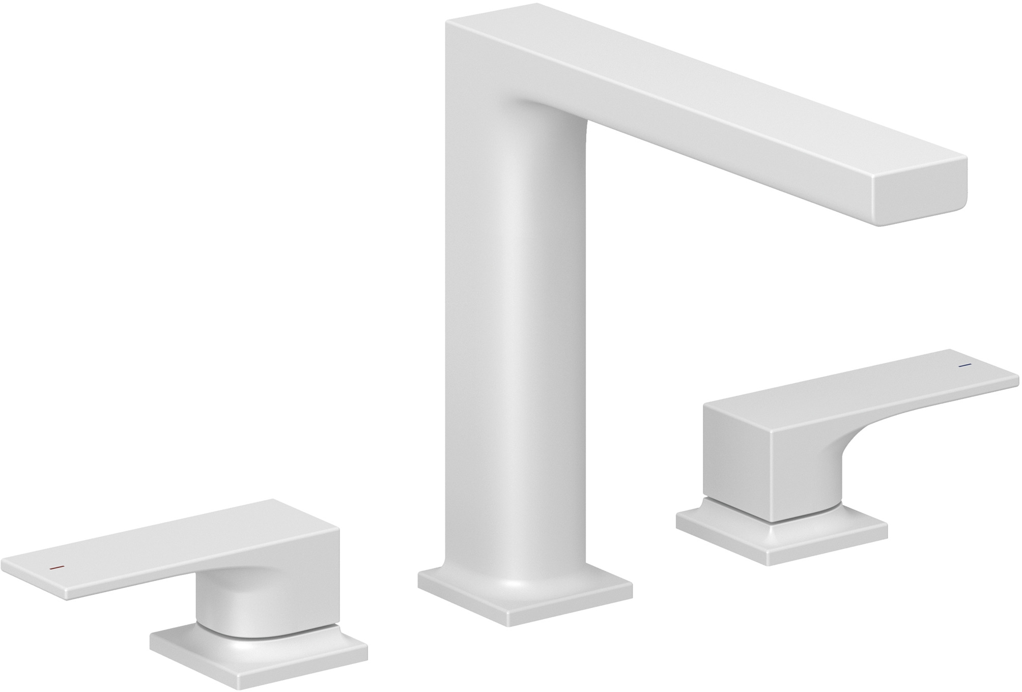 Kludi Decus grifo para lavabo de pie blanco 543935375