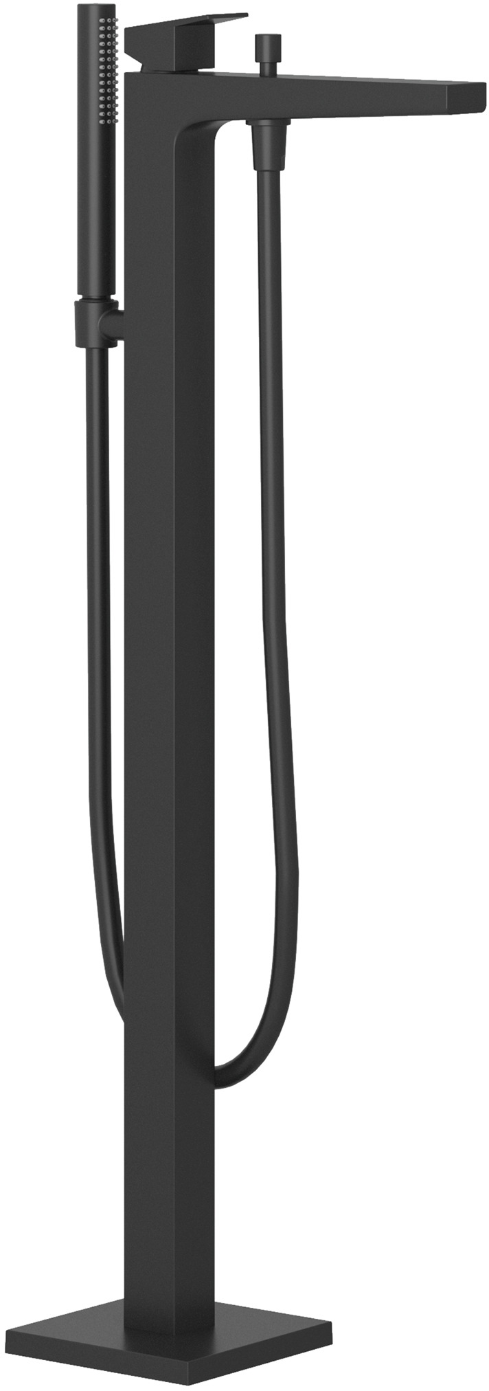 Kludi Decus grifo de bañera y ducha en suelo negro 545903975