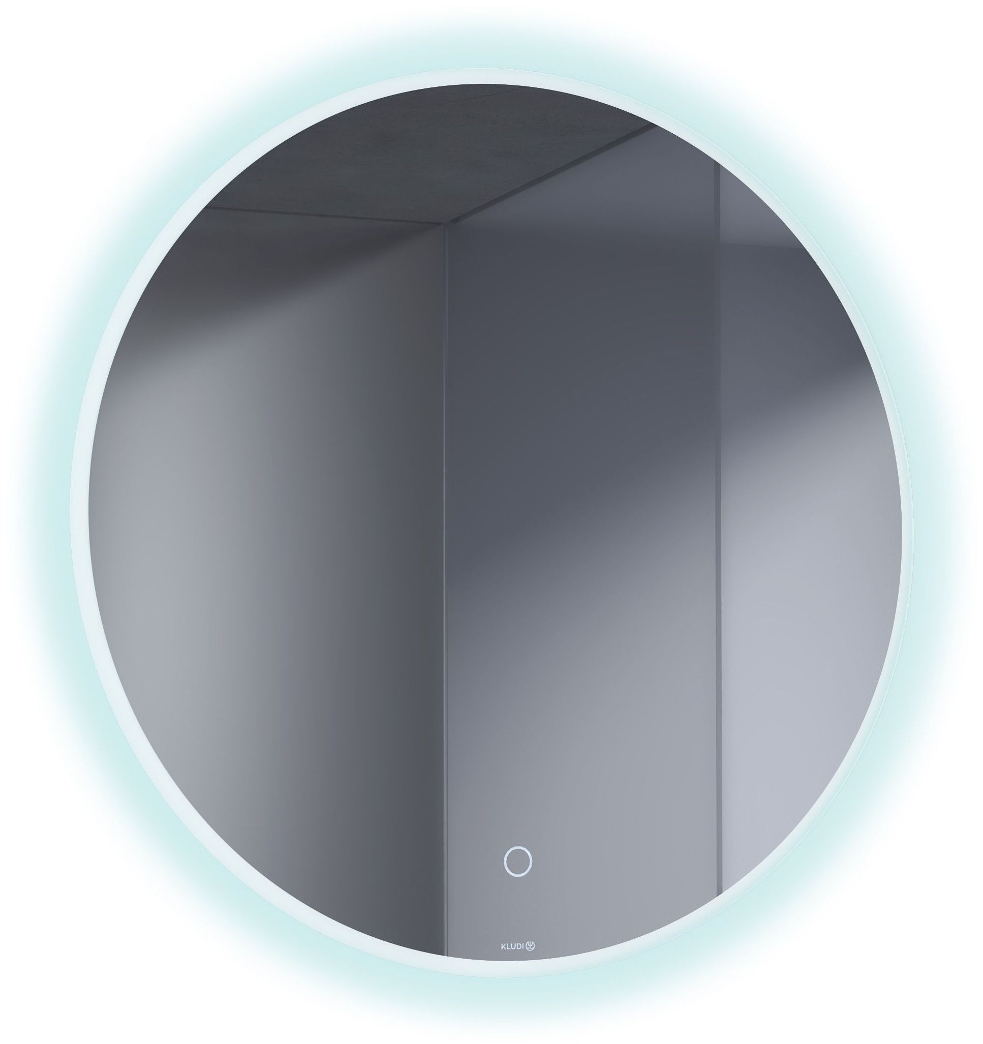 Kludi Luma espejo 60x60 cm circular con iluminación 17SP0100
