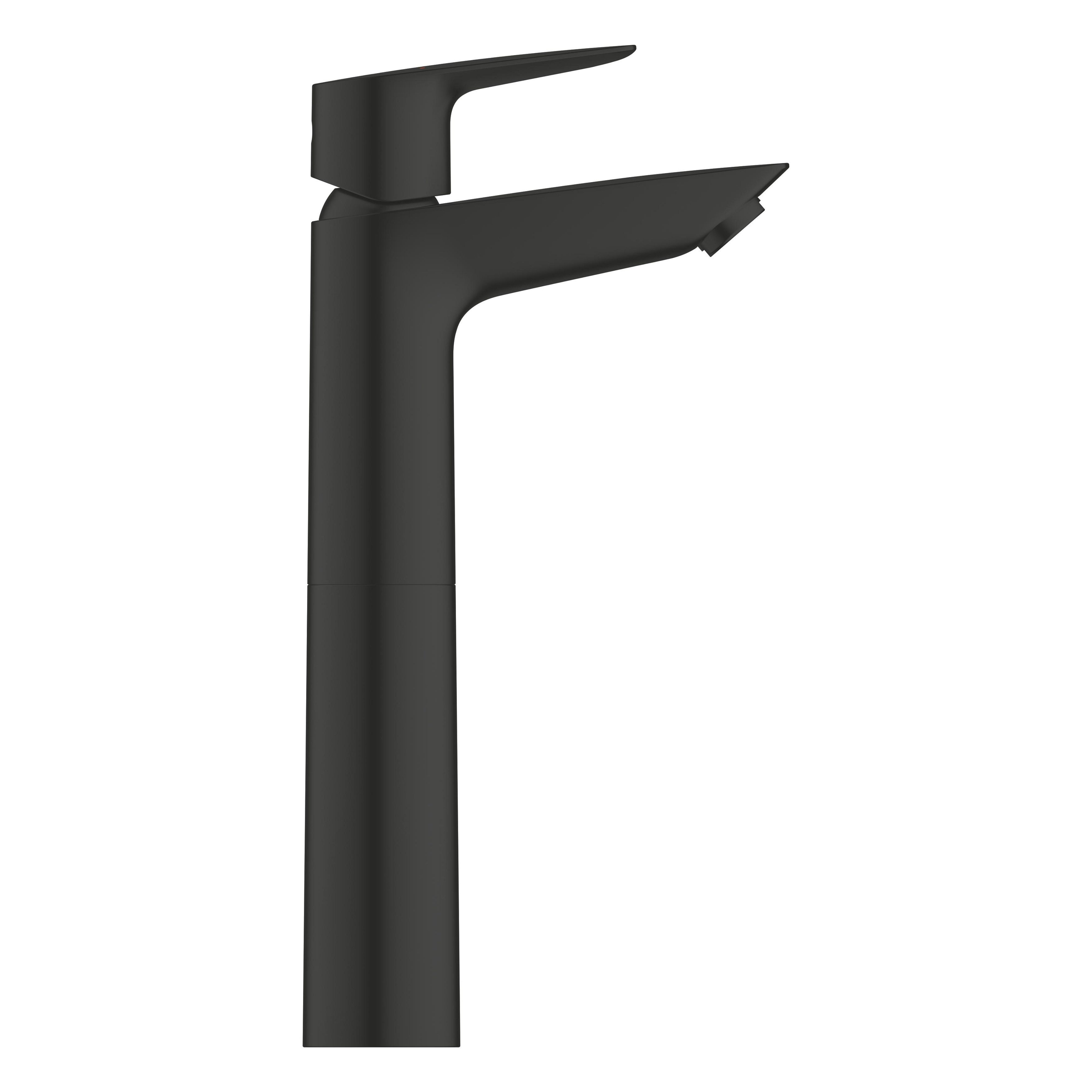 Grohe Start Edge grifo para lavabo de pie negro 237772431