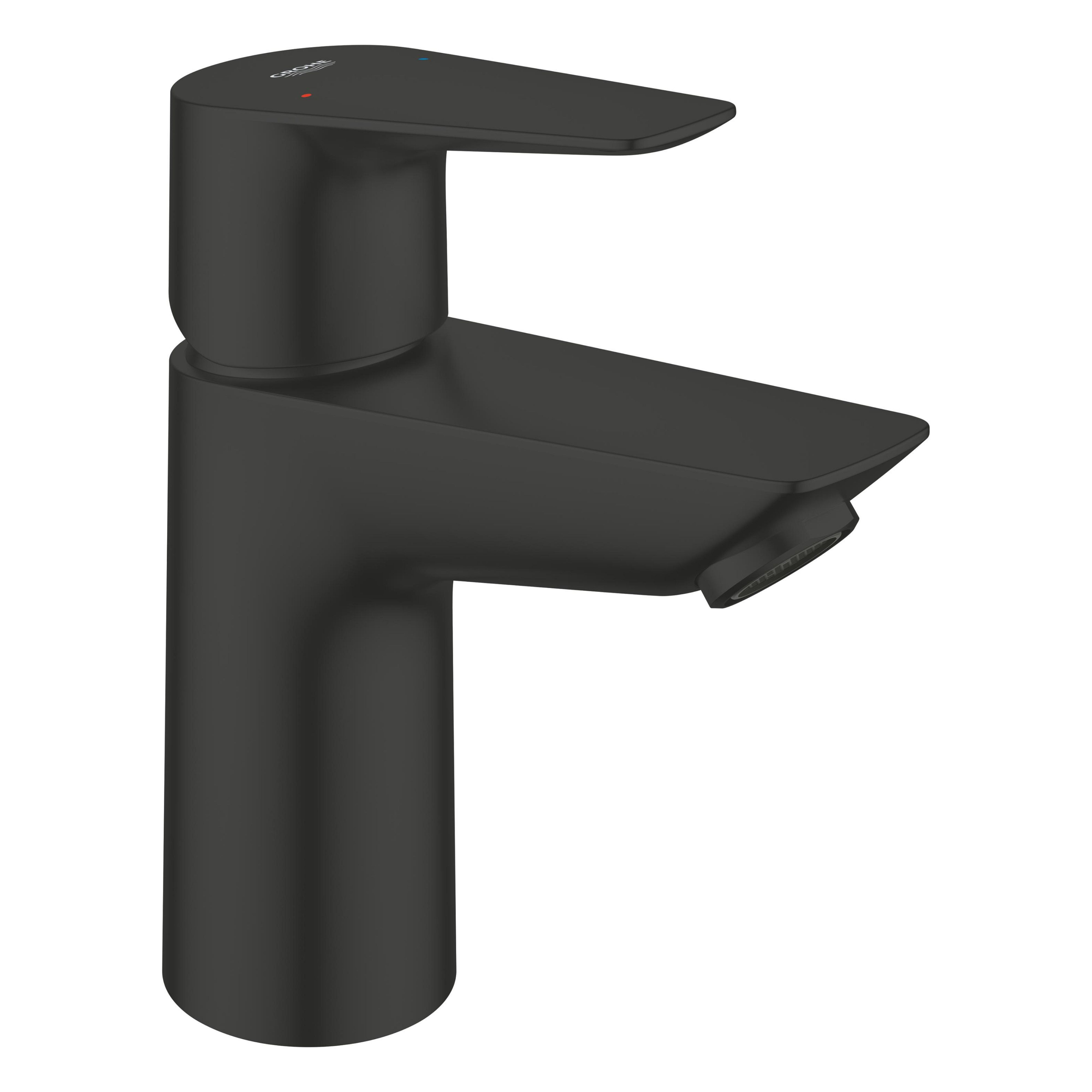 Grohe Start Edge grifo para lavabo de pie negro 238982431