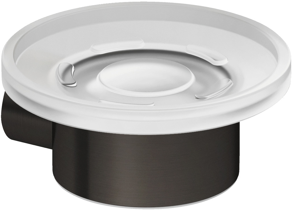 Kludi Vela R jabonera de pared negro 58985N2