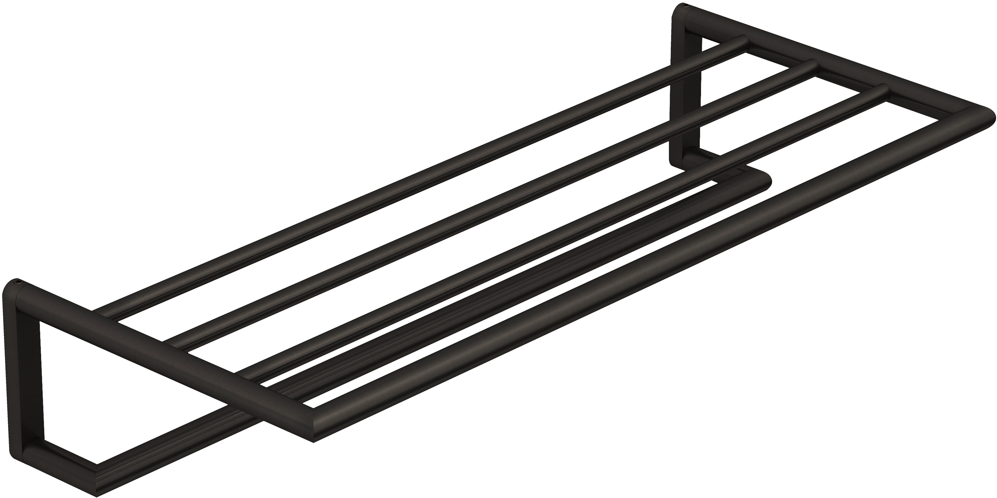 Kludi Vela R toallero negro 58989N2