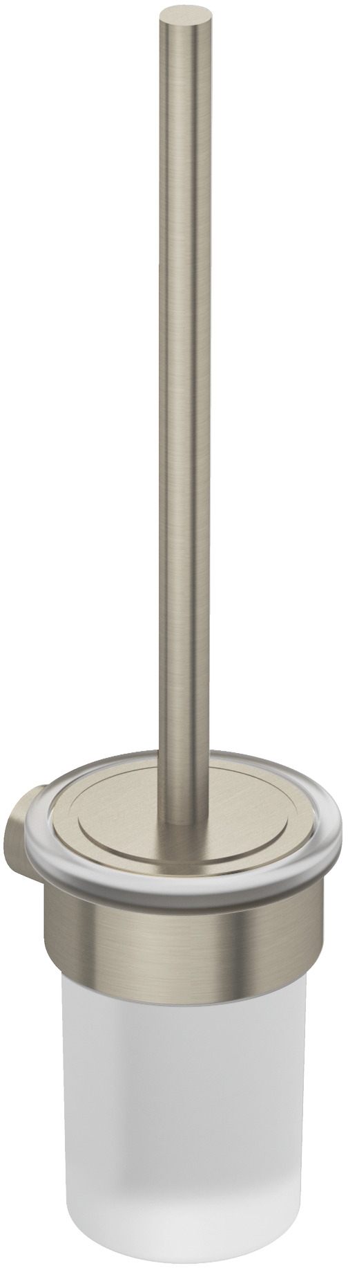 Kludi Vela R escobilla de wc con soporte atornillado níquel 58974N5