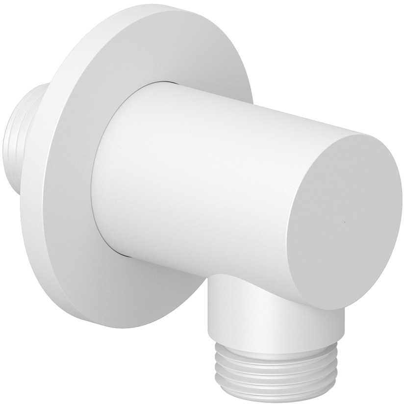 Kludi A-QA codo de conexión a pared blanco 6554753-00