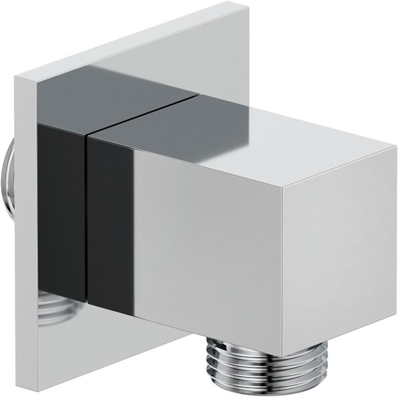 Kludi A-QA codo de conexión a pared cromo 6554905-00