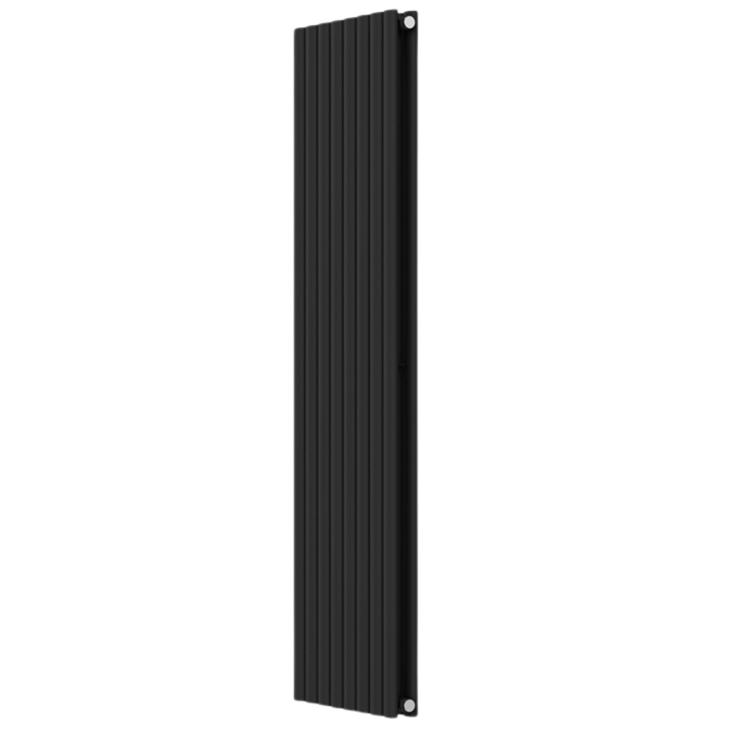 Invena radiador de baño decorativo 160x48 cm negro UG-20-C16