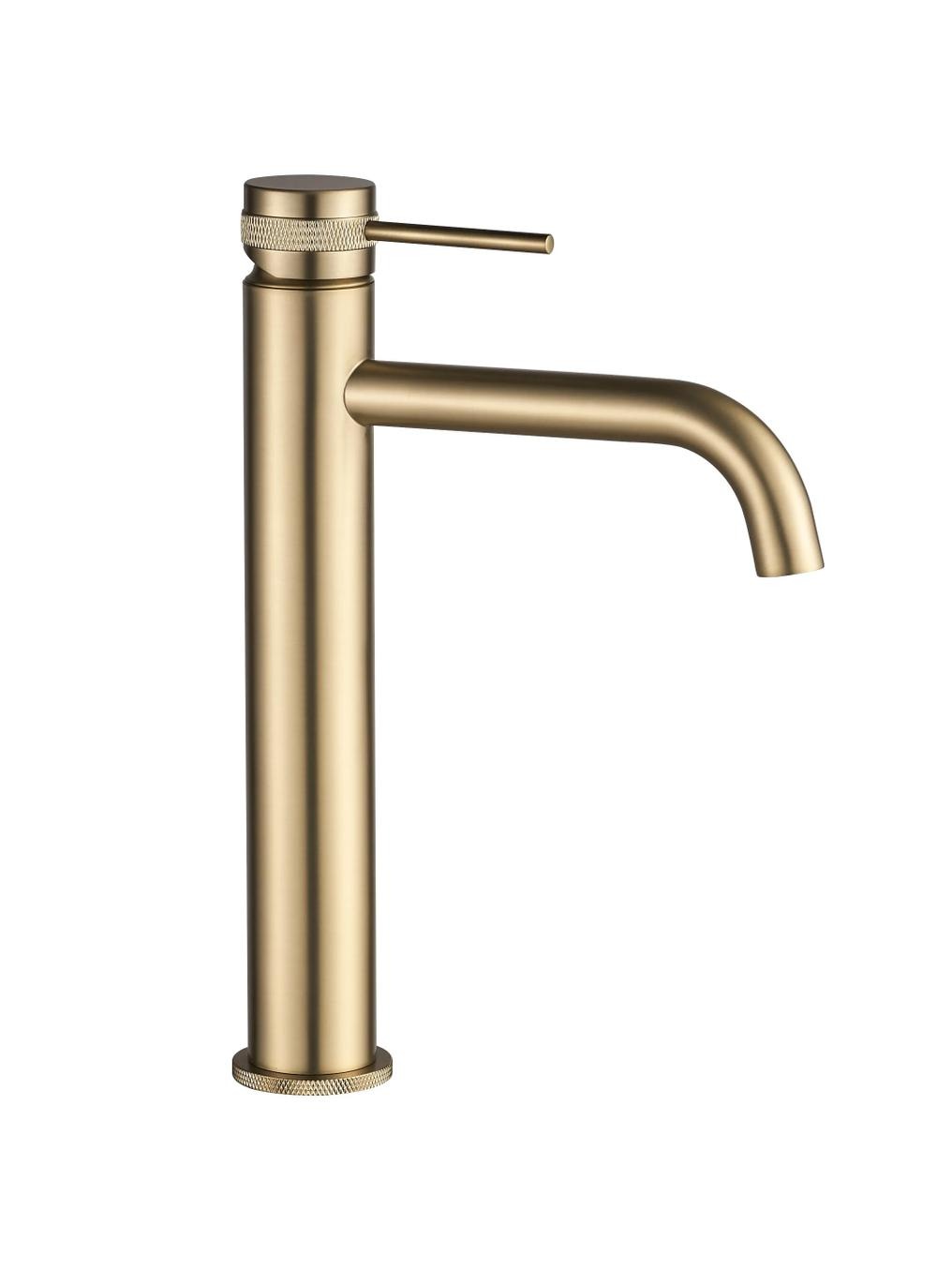 Rea Lungo Grip grifo para lavabo de pie oro REA-B6896