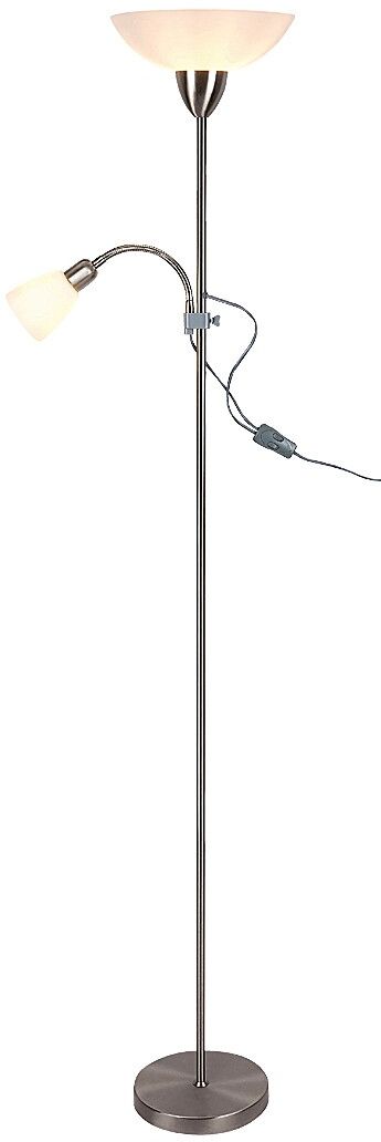 Rabalux Diana lámpara de pie 2x60 W blanco-cromo 4067